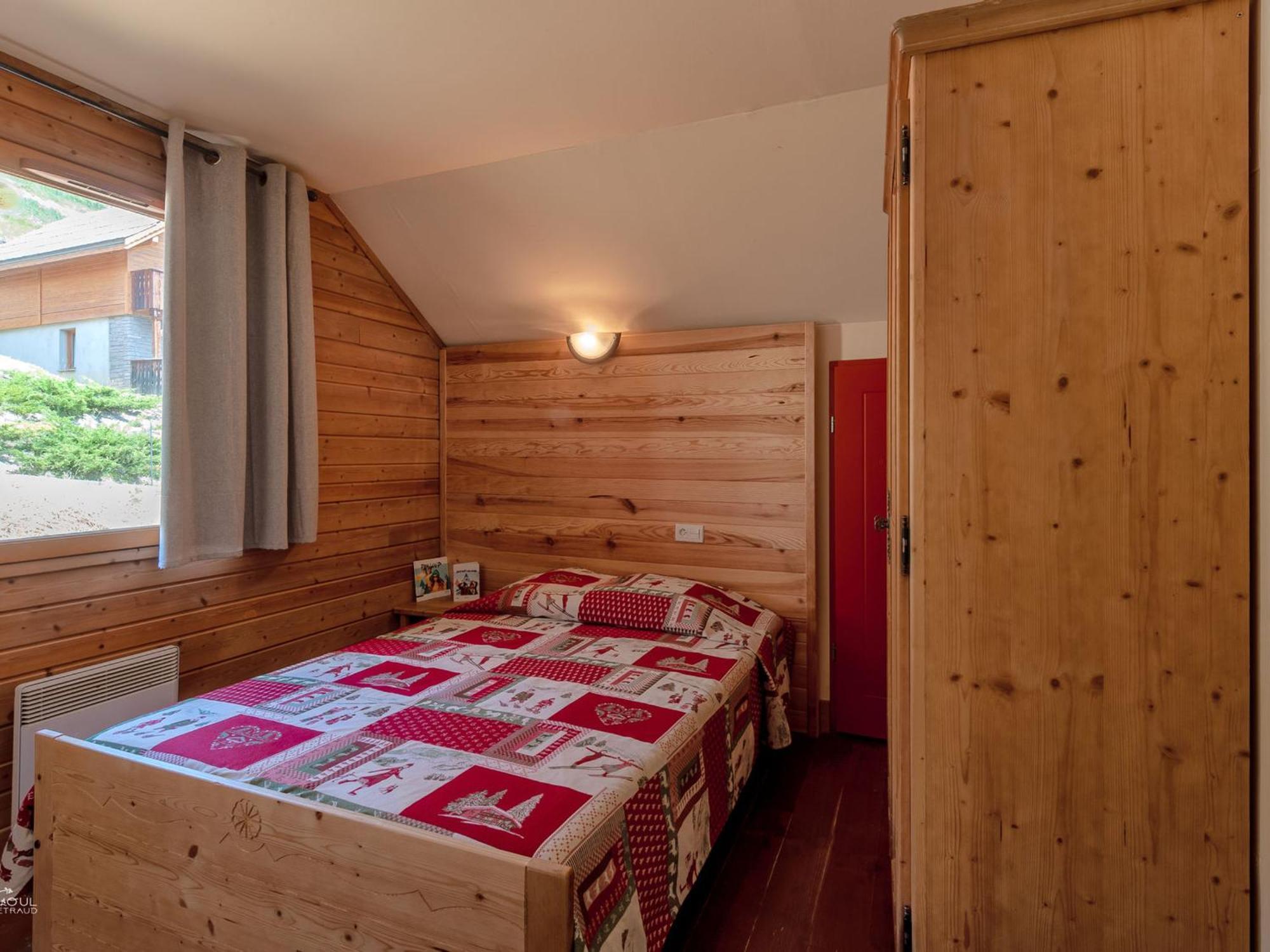Chalet En Bois Avec 3 Chambres A Pra Loup - Fr-1-165A-47 Uvernet-Fours Exteriér fotografie