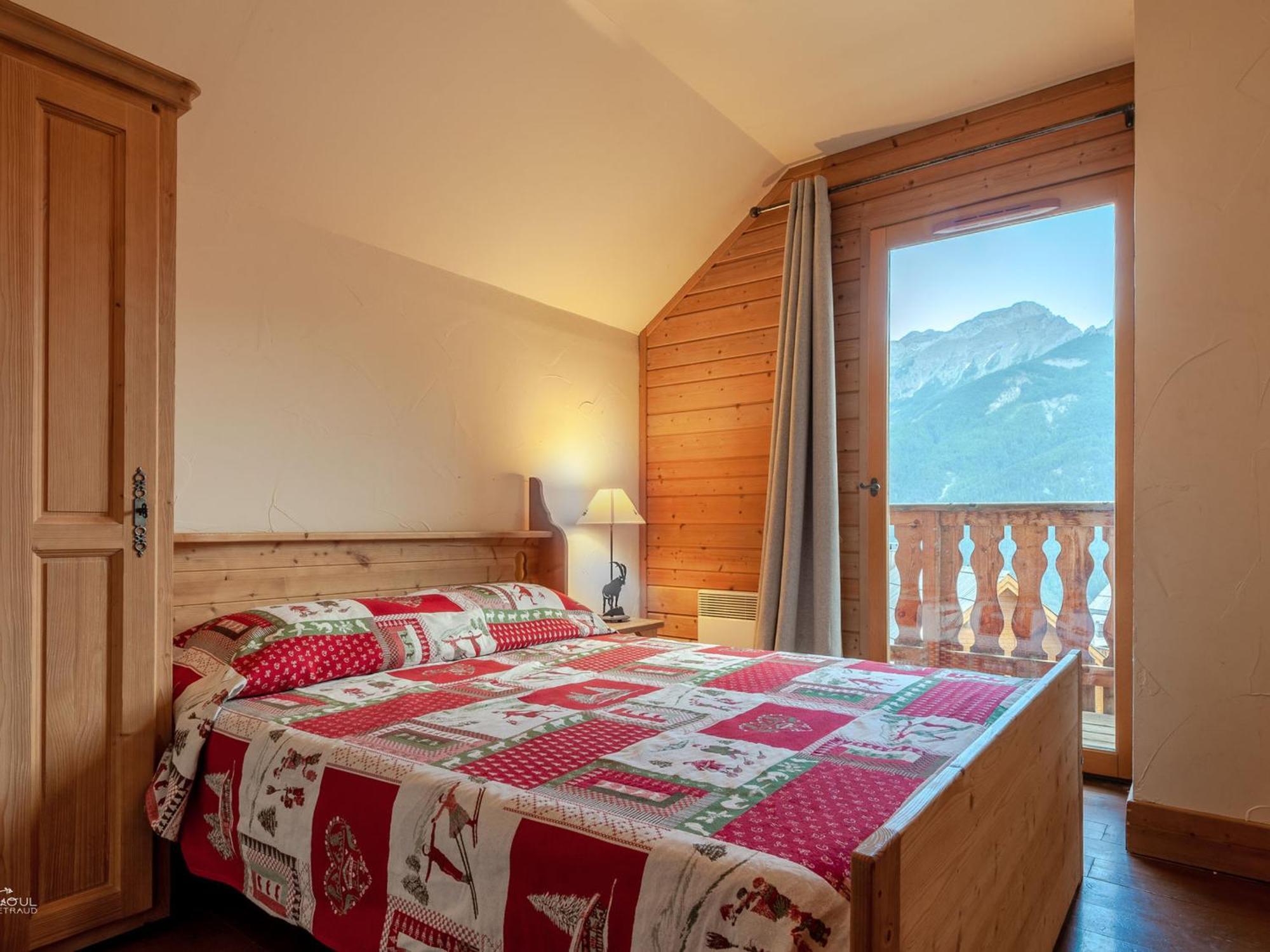 Chalet En Bois Avec 3 Chambres A Pra Loup - Fr-1-165A-47 Uvernet-Fours Exteriér fotografie